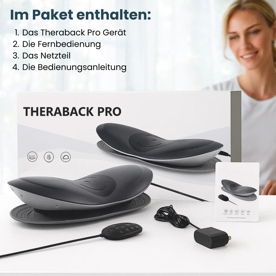 TheraBack Pro - Ihr mobiler Rückentherapeut für Zuhause