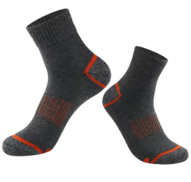 Arbeitssocken aus Baumwolle 2 Paar