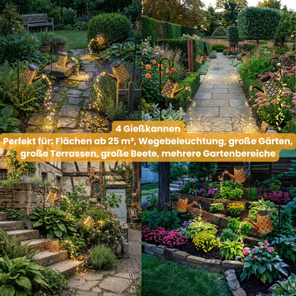 Magische Solar-Gießkanne - Verzaubert jeden Garten