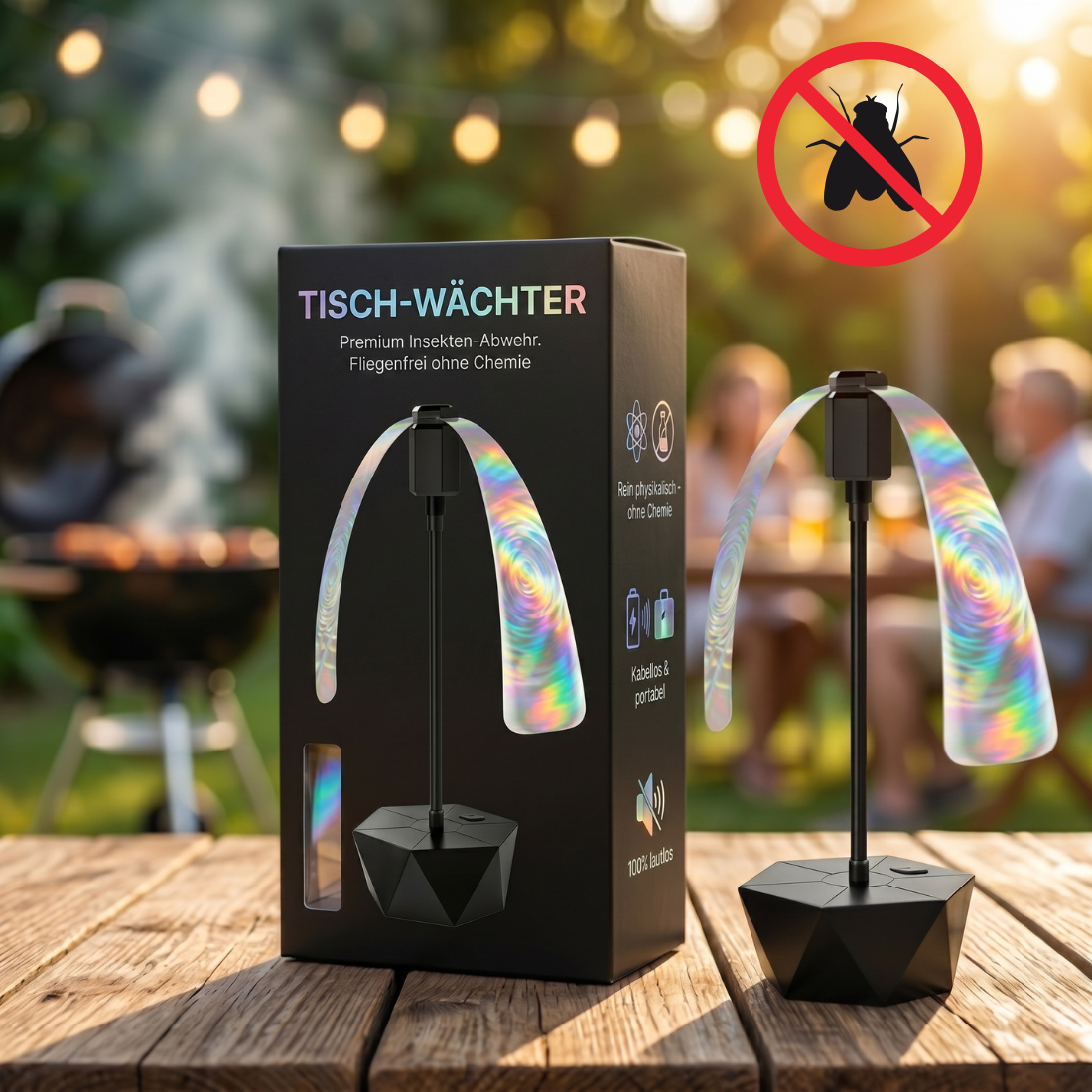 Dein Tisch-Wächter - Genieße ungestörtes Essen ohne lästige Fliegen