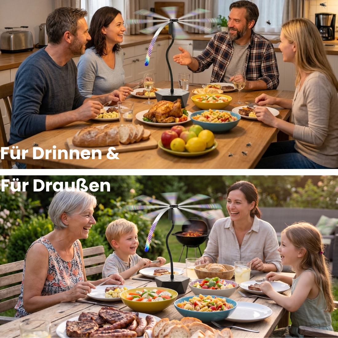 Dein Tisch-Wächter - Genieße ungestörtes Essen ohne lästige Fliegen
