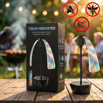 Tisch-Wächter - Dein Fliegenwedler für ungestörtes Essen ohne lästige Fliegen
