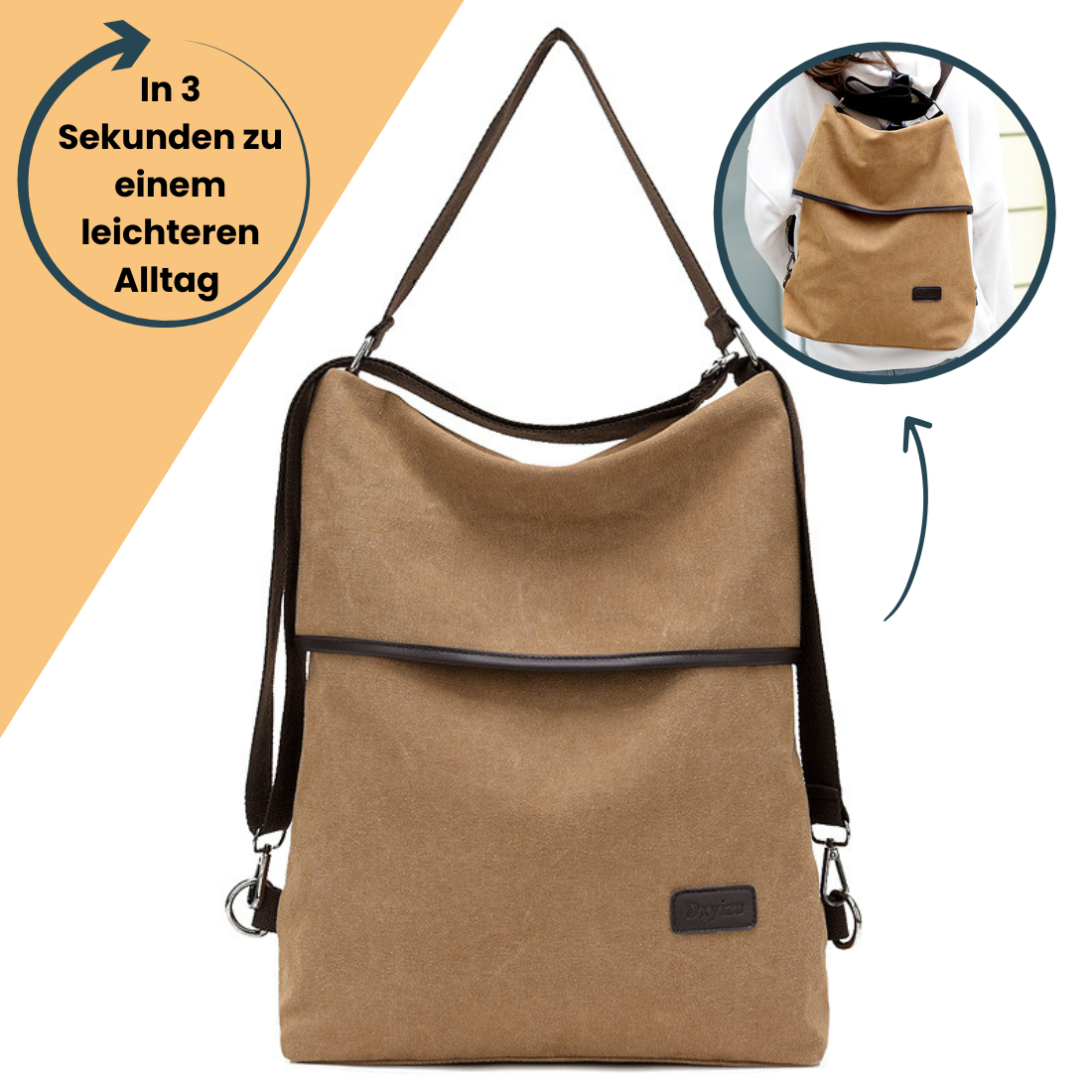 YOLA - Deine wandelbare 3-in-1 Tasche