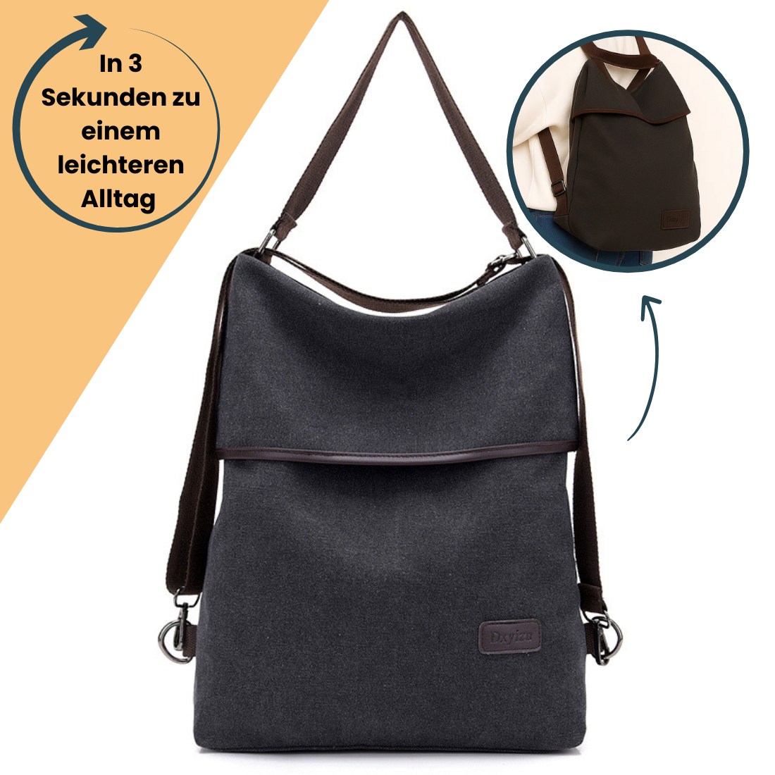 YOLA - Deine wandelbare 3-in-1 Tasche