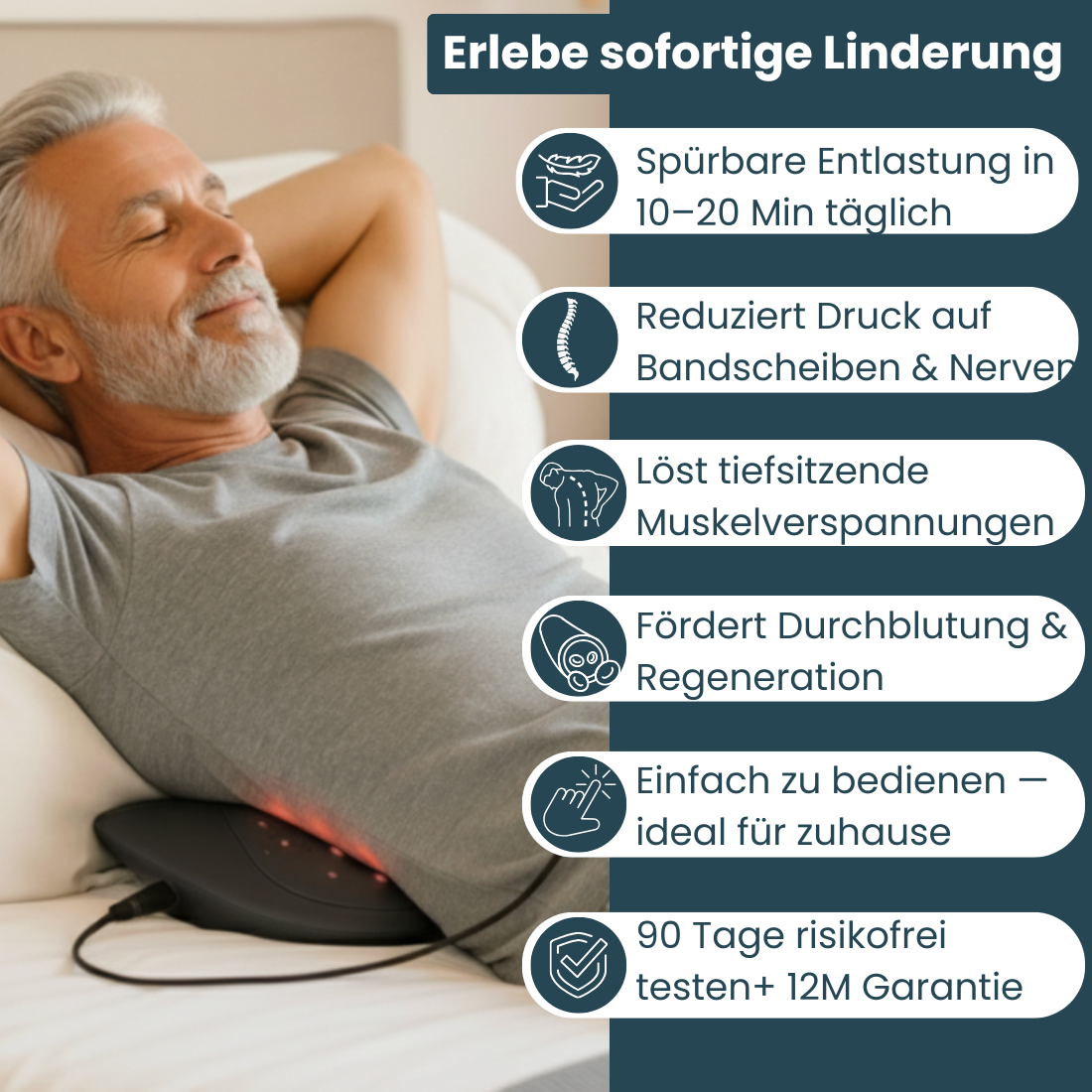 TheraBack Pro - Ihr mobiler Rückentherapeut für Zuhause