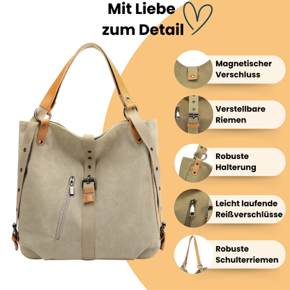 TONI - Deine praktische 3-in-1-Multifunktionstasche