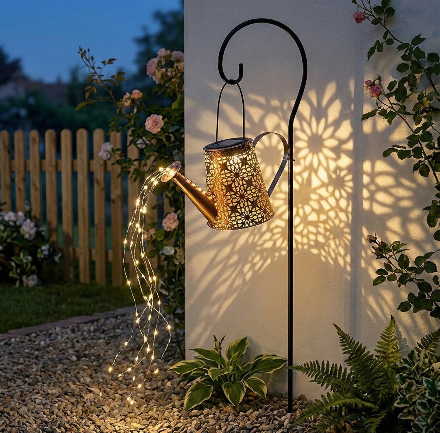 Magische Solar-Gießkanne - Verzaubert jeden Garten