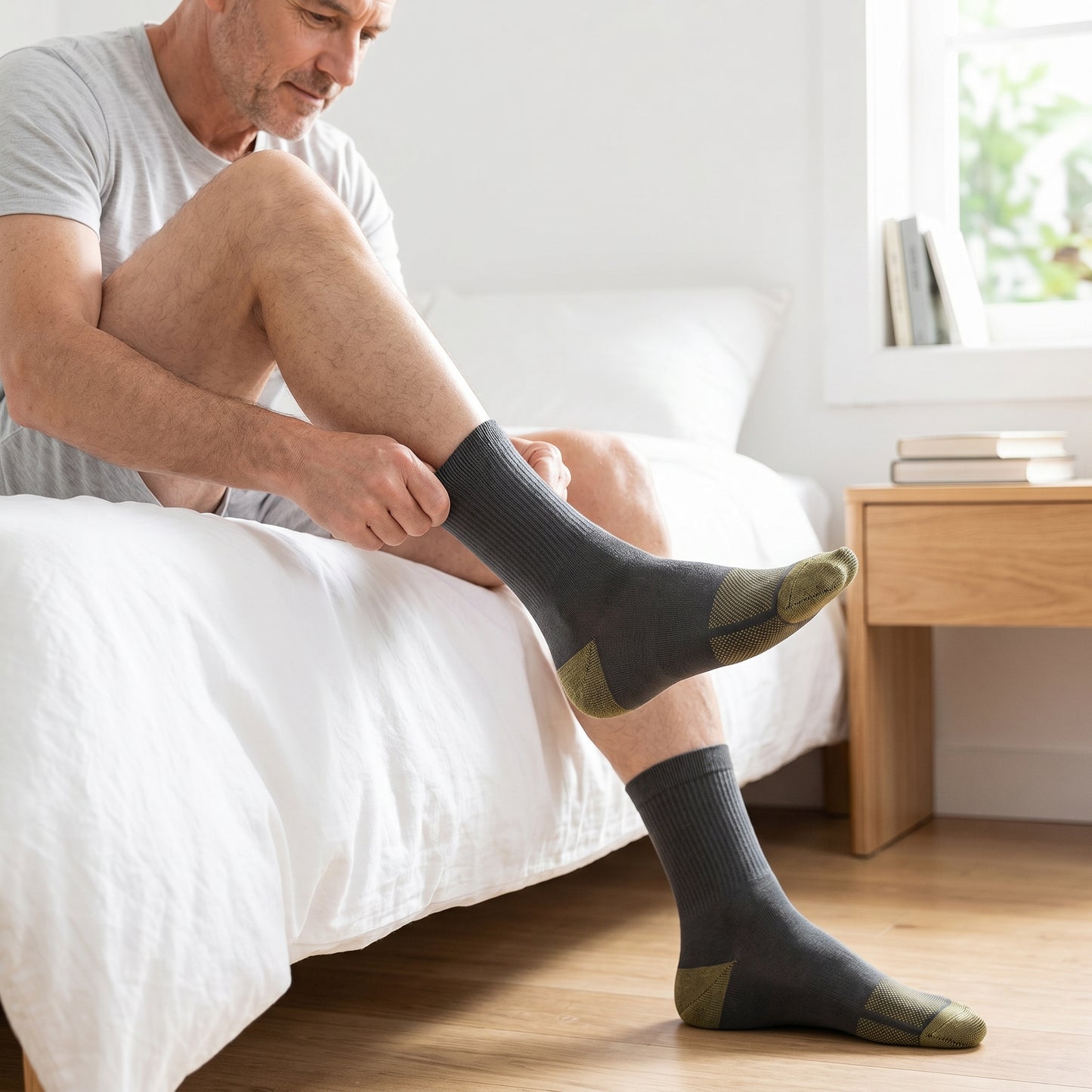 CuraMed - Kupfersocken gegen Schweißfüße, Fuß- & Nagelpilz & Fußgeruch
