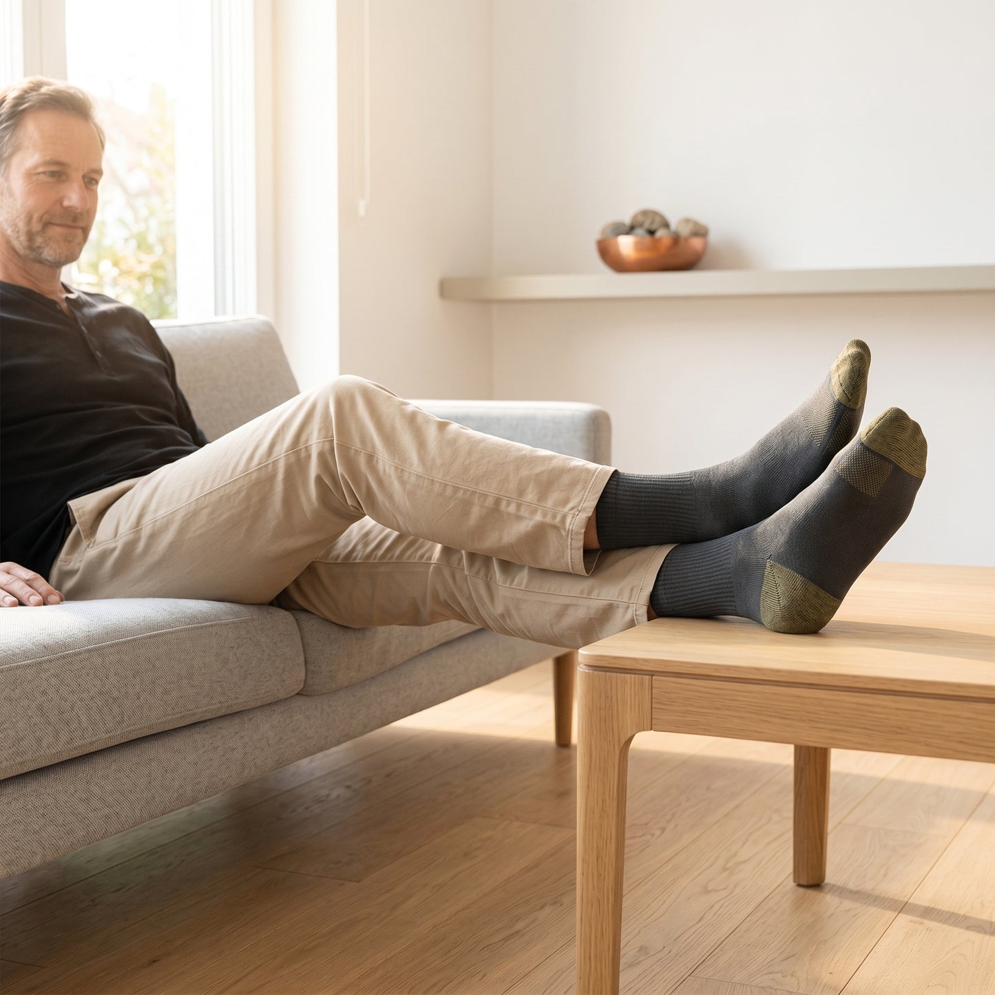 CuraMed - Kupfersocken gegen Schweißfüße, Fuß- & Nagelpilz & Fußgeruch