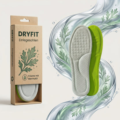 DRYFIT - 5D Einlegesohle: Antibakteriell & Schweißabsorbierend