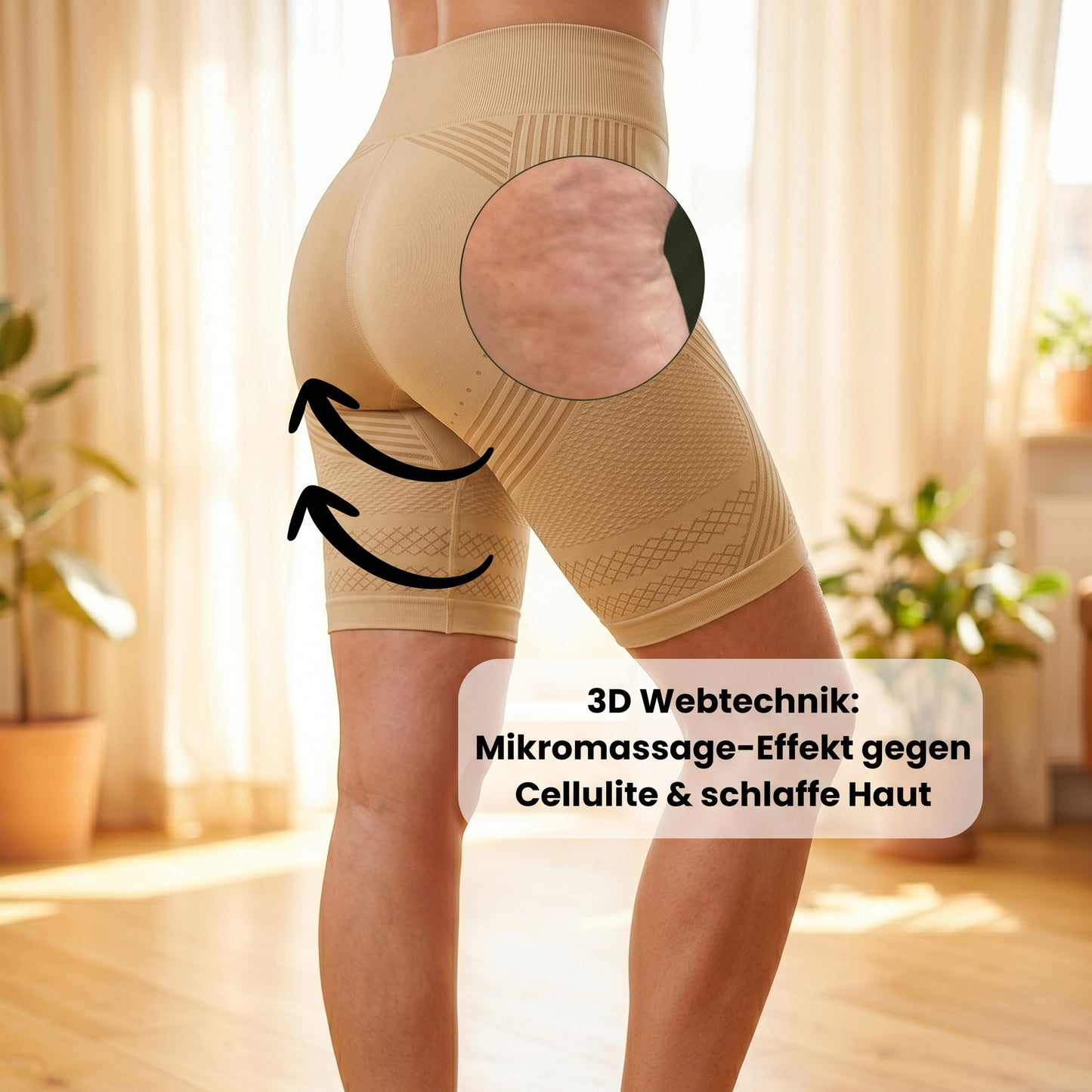 REVITA SHORTS - Kurze Kompressions-Leggings mit Kalorien-Boost & Hautstraffung