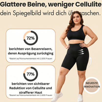 REVITA SHORTS - Kurze Kompressions-Leggings mit Kalorien-Boost & Hautstraffung