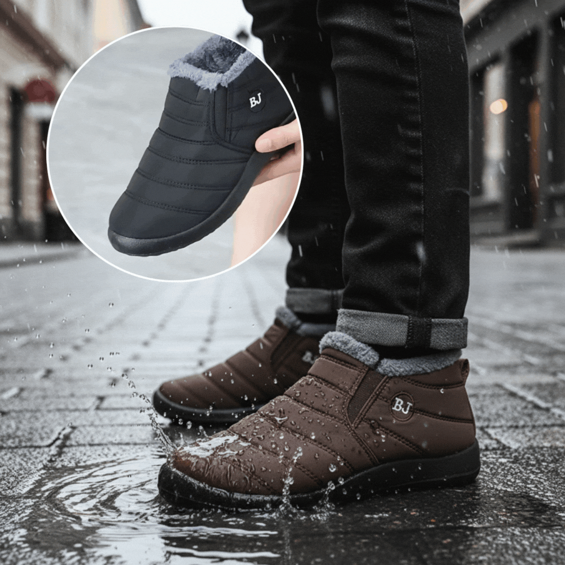 NORDWIND Winterschuh mit warmem Innenfutter